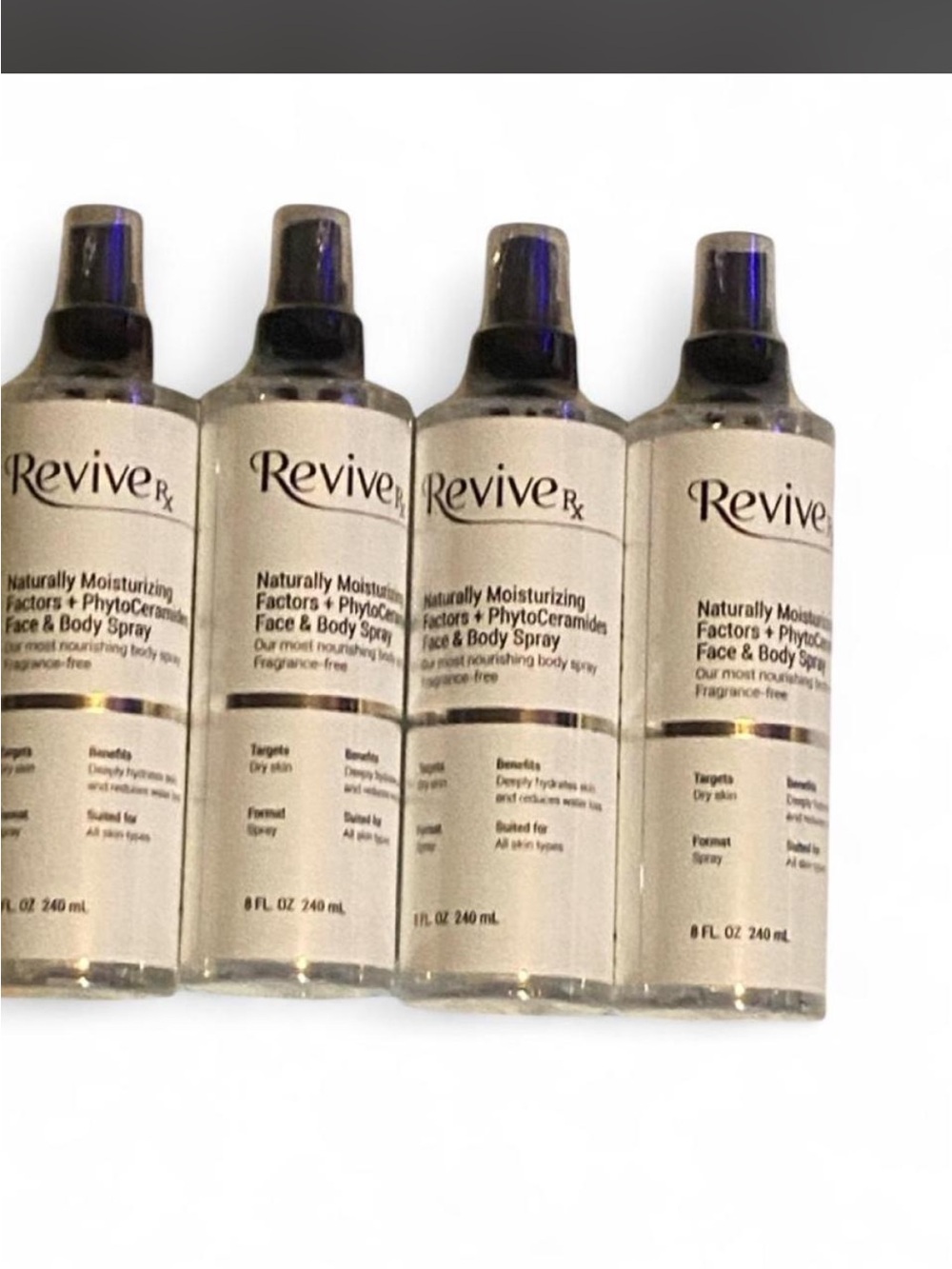Revive Naturally Moisturizing Face & Body Spray — Clear (Pack)